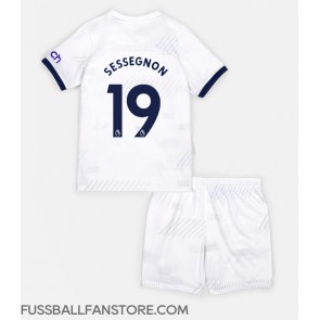 Tottenham Hotspur Ryan Sessegnon #19 Replik Heimtrikot Kinder 2023-24 Kurzarm (+ Kurze Hosen)